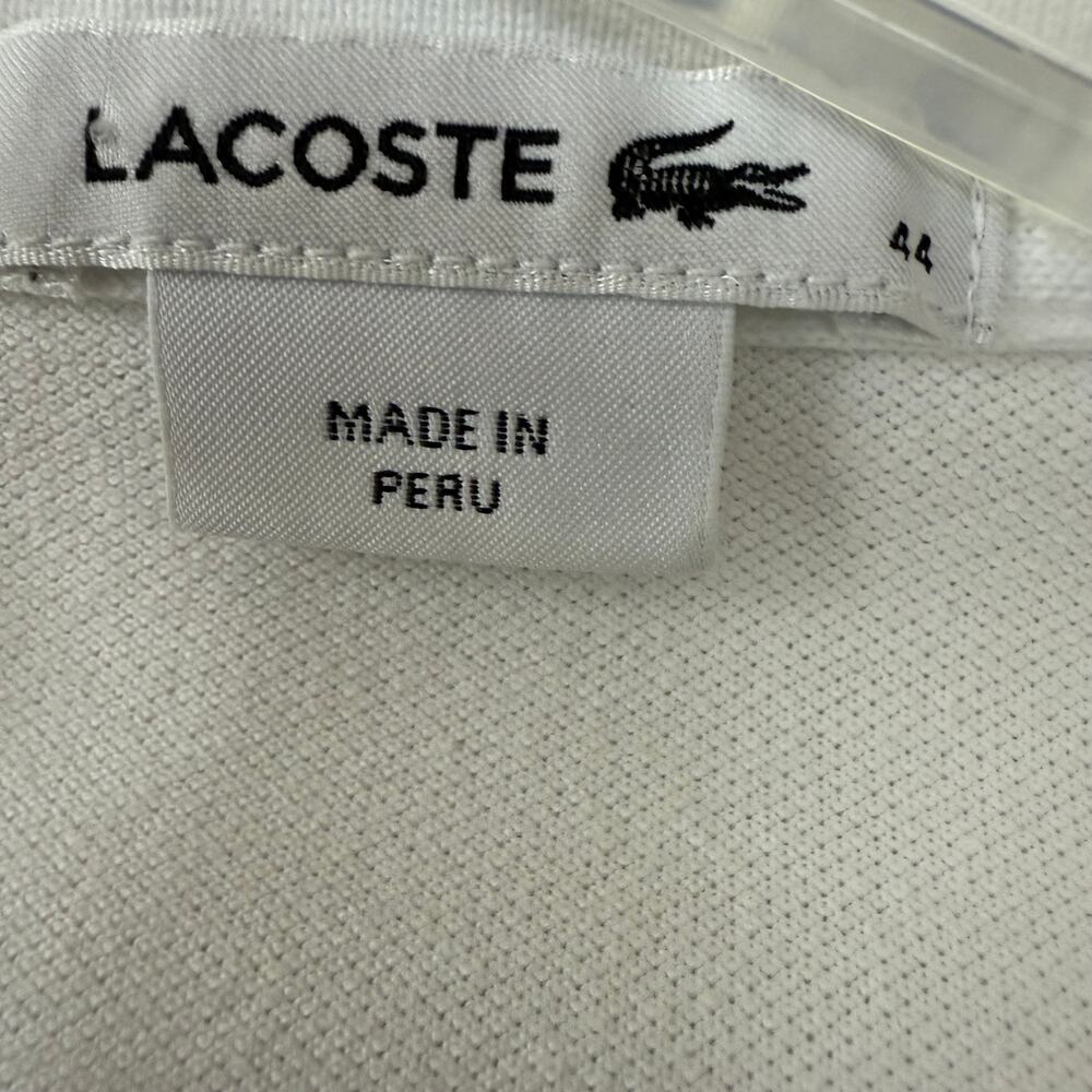 Lacoste long-sleeve polo shirt Size L - Picture 2 of 9